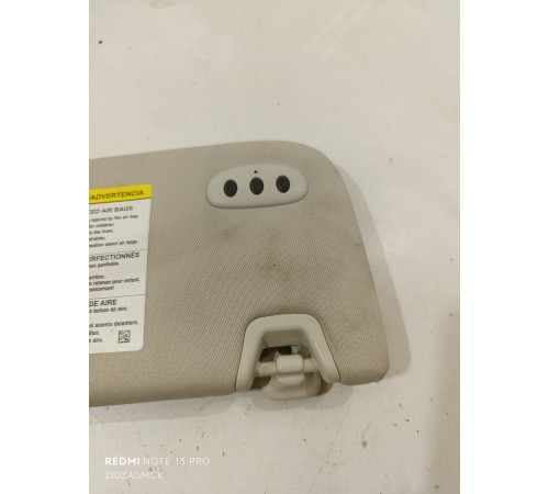 Козырек солнцезащитный левый