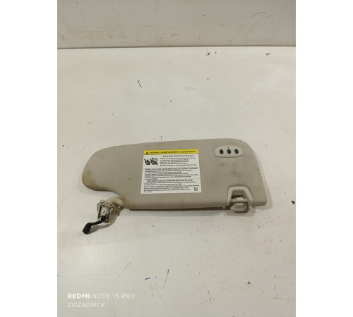 Козырек солнцезащитный левый