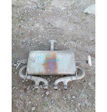 Глушитель задняя часть