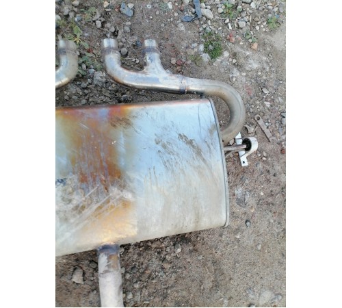 Глушитель задняя часть