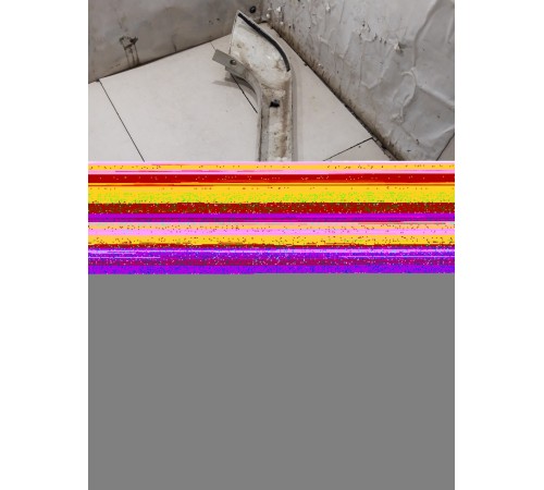 Молдинг лобового стекла левый