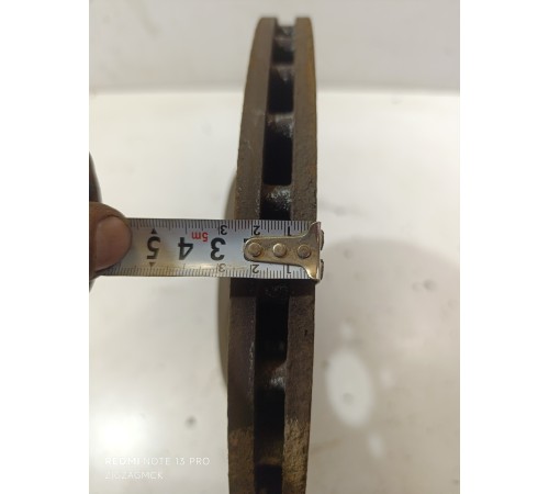 Диск тормозной задний