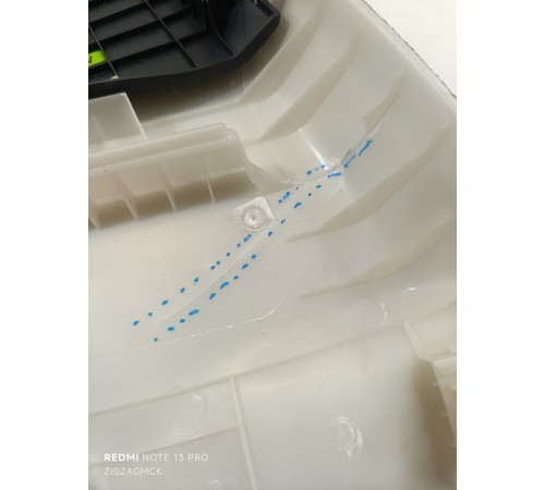 Обшивка ценральной стойки правая верхняя