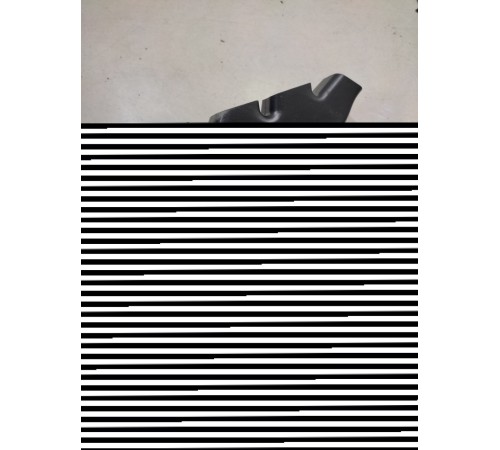 Воздуховод отопителя (печки) левый