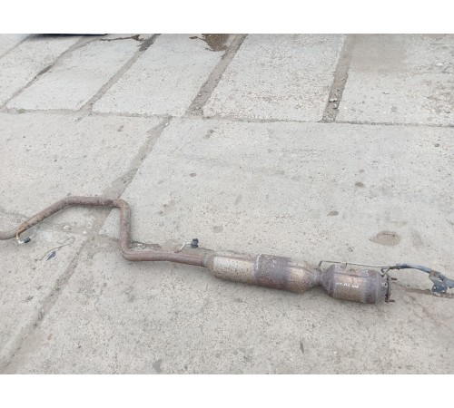 Катализатор с трубой глушителя