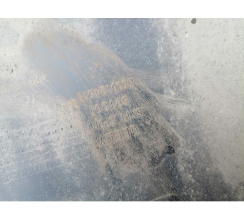 Нижняя часть заднего бампера, юбка