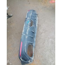 Нижняя часть заднего бампера, юбка