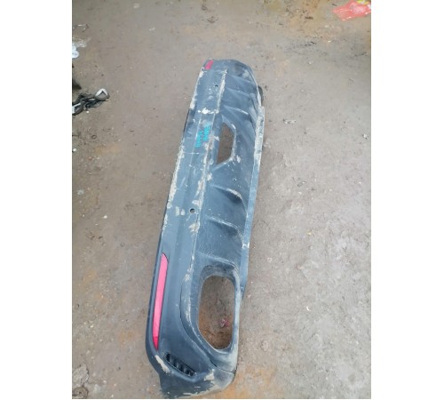 Нижняя часть заднего бампера, юбка