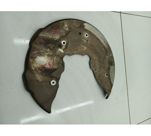 Кожух пыльник тормозного диска передний левый