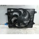 Вентилятор диффузор радиатора в сборе с моторчиком