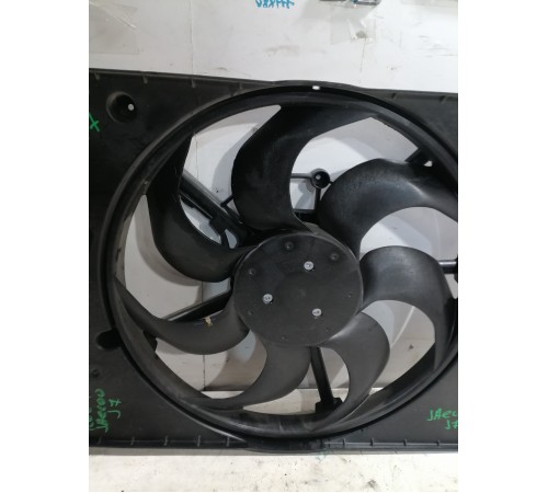 Вентилятор диффузор радиатора в сборе с моторчиком