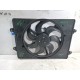 Вентилятор диффузор радиатора в сборе с моторчиком