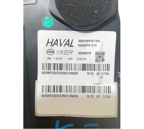 Панель приборов