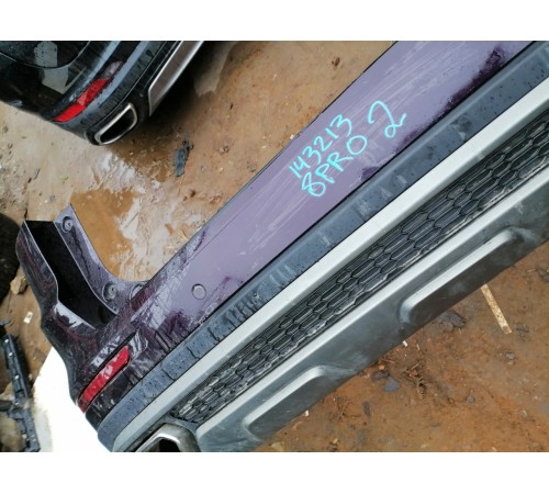 Бампер задний в сборе