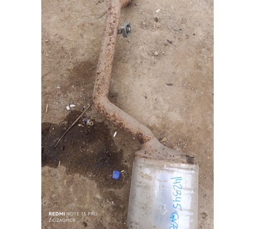 Приемная труба с катализатором