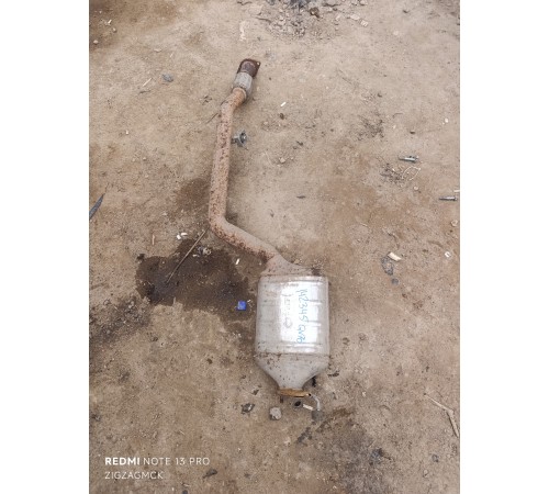 Приемная труба с катализатором