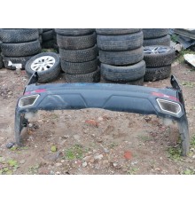 Бампер задний в сборе