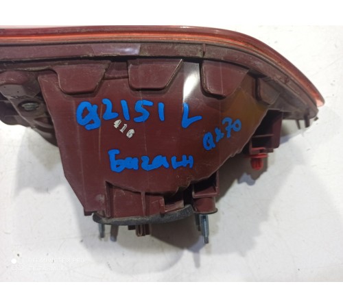 Фонарь крышки багажника левый