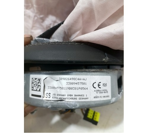 Подушка безопасности водителя, в руль