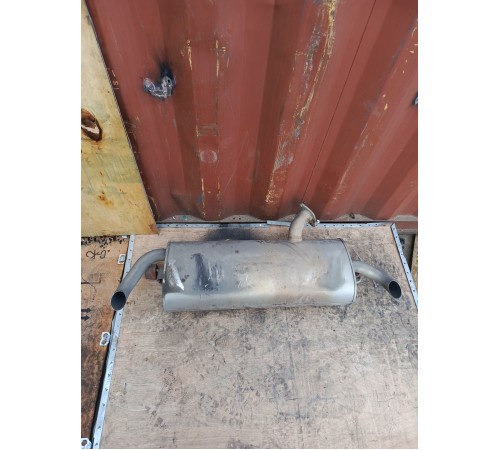 Глушитель задняя часть