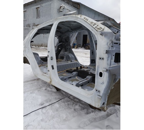 Порог со стойкой правый