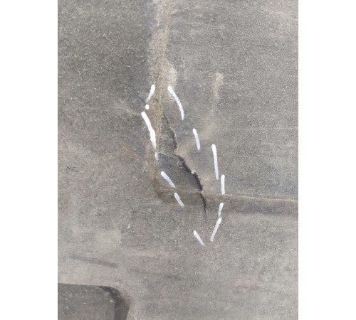 Защита днища левая