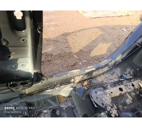 Порог со стойкой правый