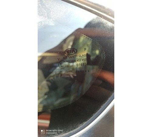 Глухое стекло(заднее левое)
