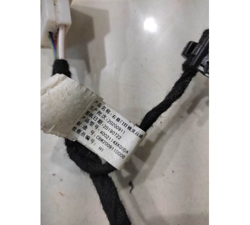 Электропроводка обшивки двери (передняя, правая)