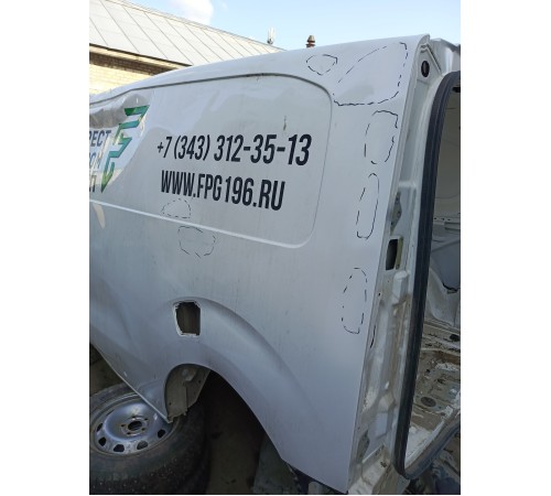 Крыло заднее левое