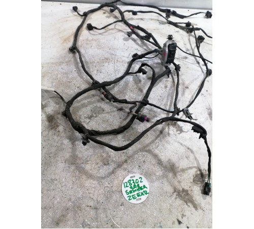 Электропроводка заднего бампера