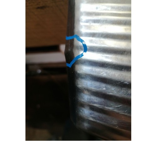 Накладка задней панели багажника