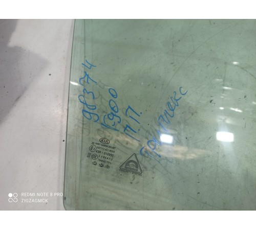 Стекло двери (переднее правое)