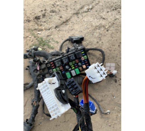 Электропроводка подкапотная