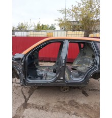 Порог со стойкой левый