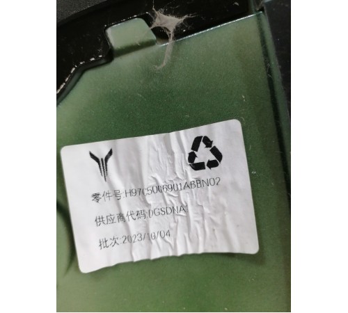 Спойлер крышки багажника