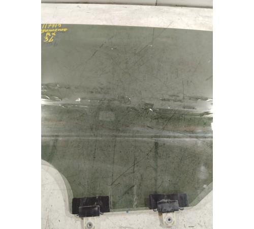 Стекло двери заднее левое