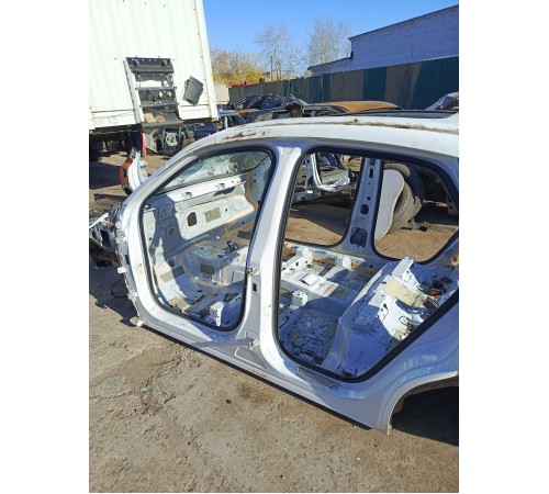 Порог со стойкой левый