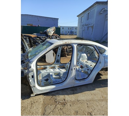 Порог со стойкой левый