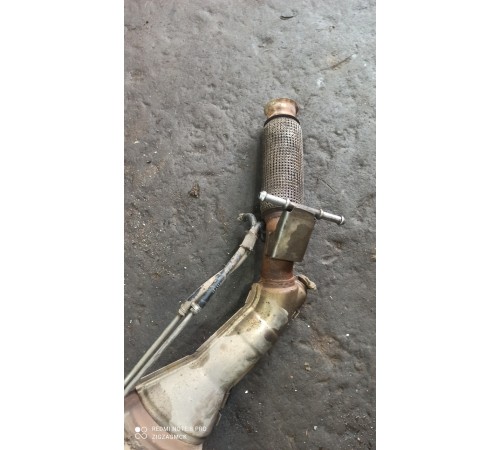 Катализатор с приемной трубой