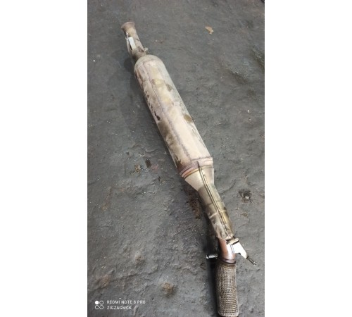 Катализатор с приемной трубой