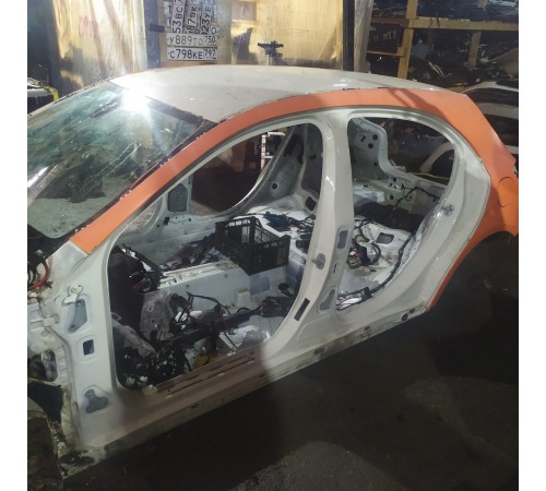 Порог со стойкой(левый)