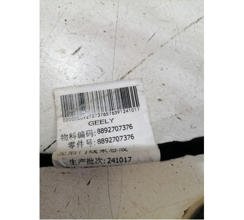 Электропроводка двери задняя левая