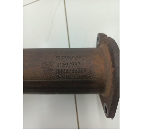 Приемная труба глушителя