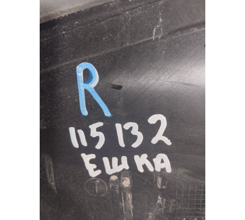 Перегородка моторного отсека правая