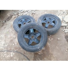 Комплект колес 3шт 215/60 R17 лето , штамп