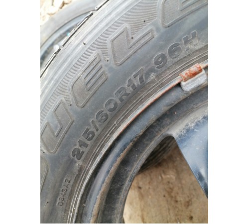 Комплект колес 3шт 215/60 R17 лето , штамп