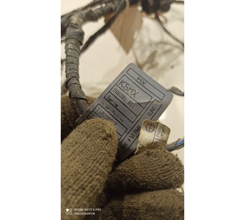 Электропроводка отопителя (печки)