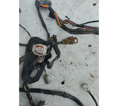 Кран отопителя кабины с электропроводкой