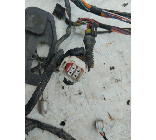 Кран отопителя кабины с электропроводкой